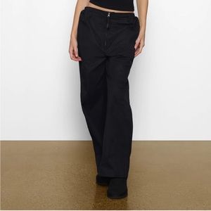 Skims Outdoor Woven Pant in Onyx